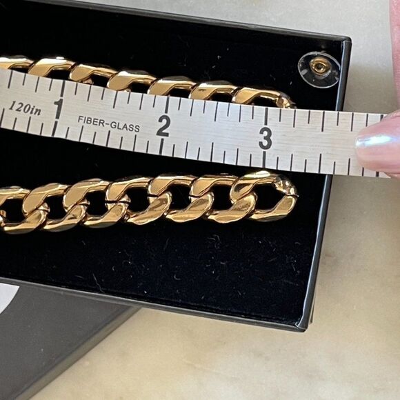 Free People Floating Chain Earrings Gold - Picture 7 of 7